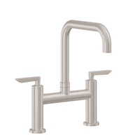 California Faucets - K51-123-45-SN - Bridge Kitchen Faucet - Quad Spout - Satin Nickel  - Corsano