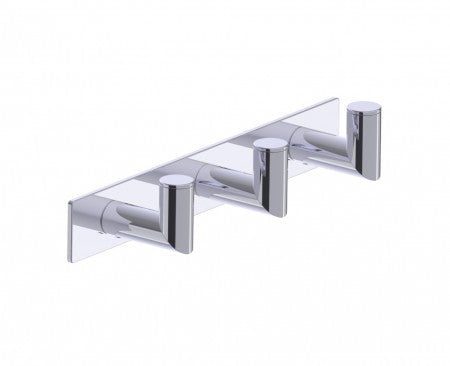 Kartners - 144134-3-99 - Oslo - Triple Robe Hook  - Polished Chrome