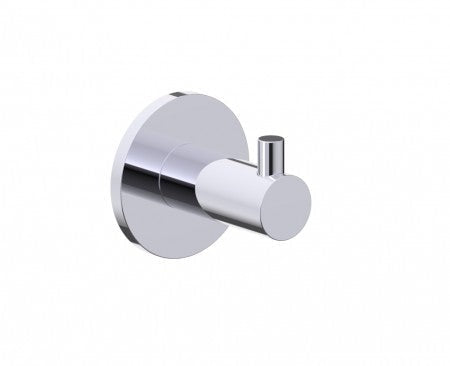 Kartners - 170134-99 - Nice - Single Prong Robe Hook  - Polished Chrome