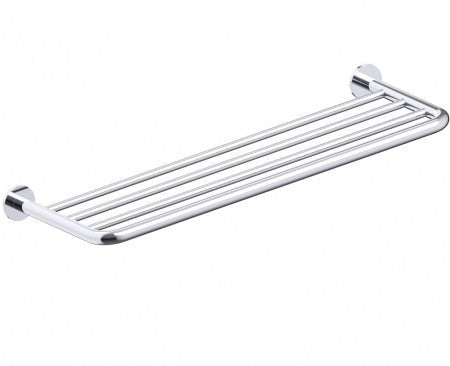 Kartners - 170440-99 - Nice - 24" Inch Single Towel Rack  - Polished Chrome