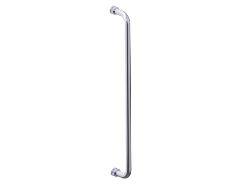 Kartners - 1707524-99 - Nice - 24" Inch Single Shower Door Handle  - Polished Chrome