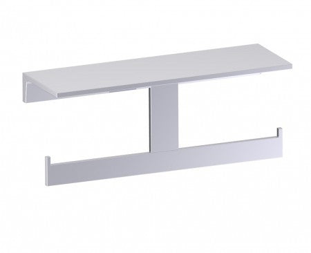 Kartners - 232159-2-99 - Berlin - Shelf w/Tissue Holder  - Polished Chrome