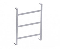 Kartners - 232455-99 - Berlin - Towel Ladder 24"  - Polished Chrome