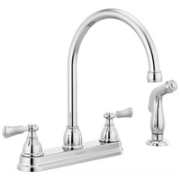 Peerless Elmhurst®: Two-Handle Kitchen Faucet with Spray - Maison&Co.