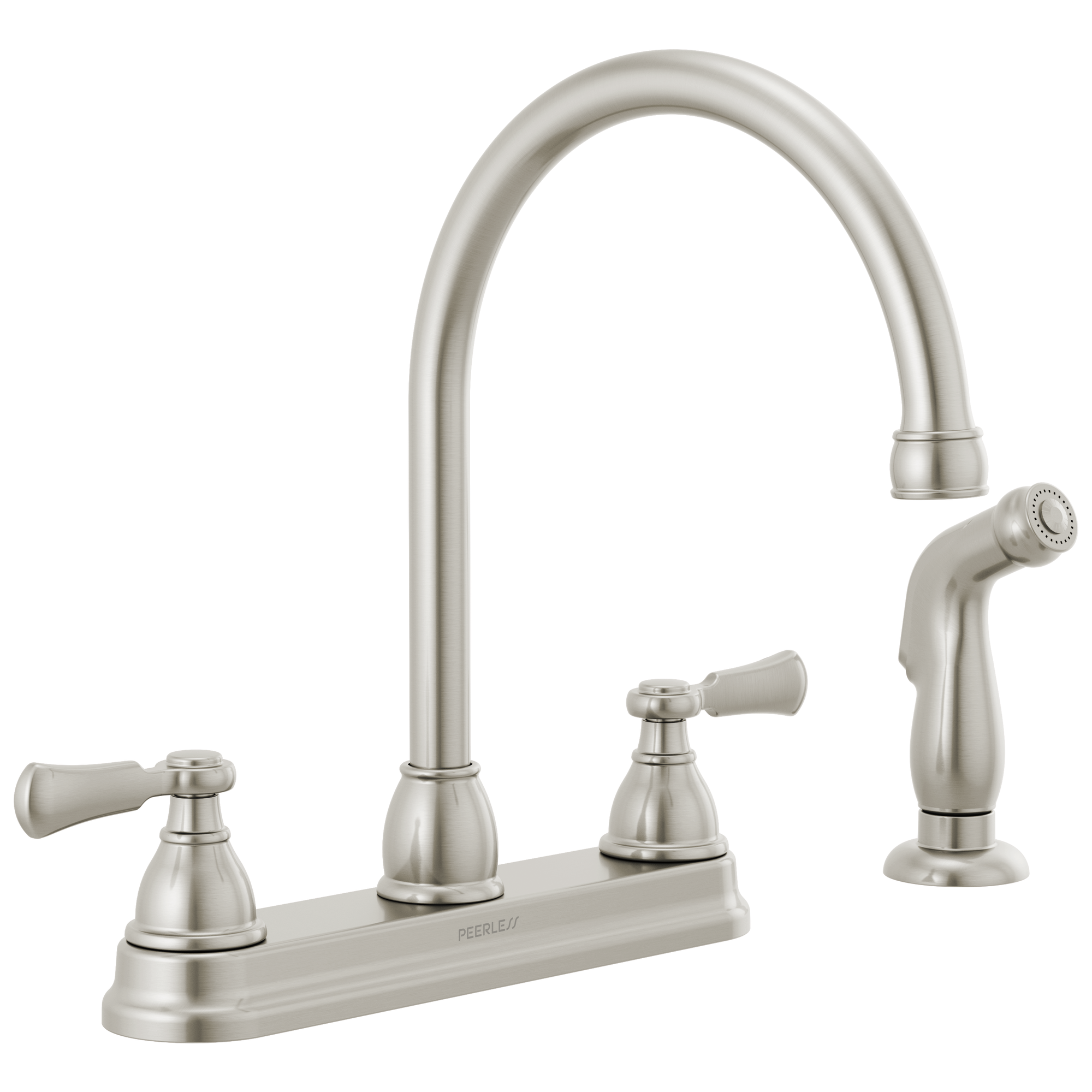 Peerless Elmhurst®: Two-Handle Kitchen Faucet with Spray - Maison&Co.