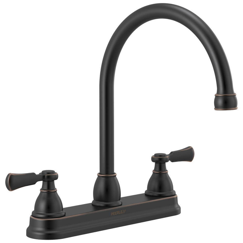 Peerless Elmhurst®: Two-Handle Kitchen Faucet with Twist Aerator - Maison&Co.