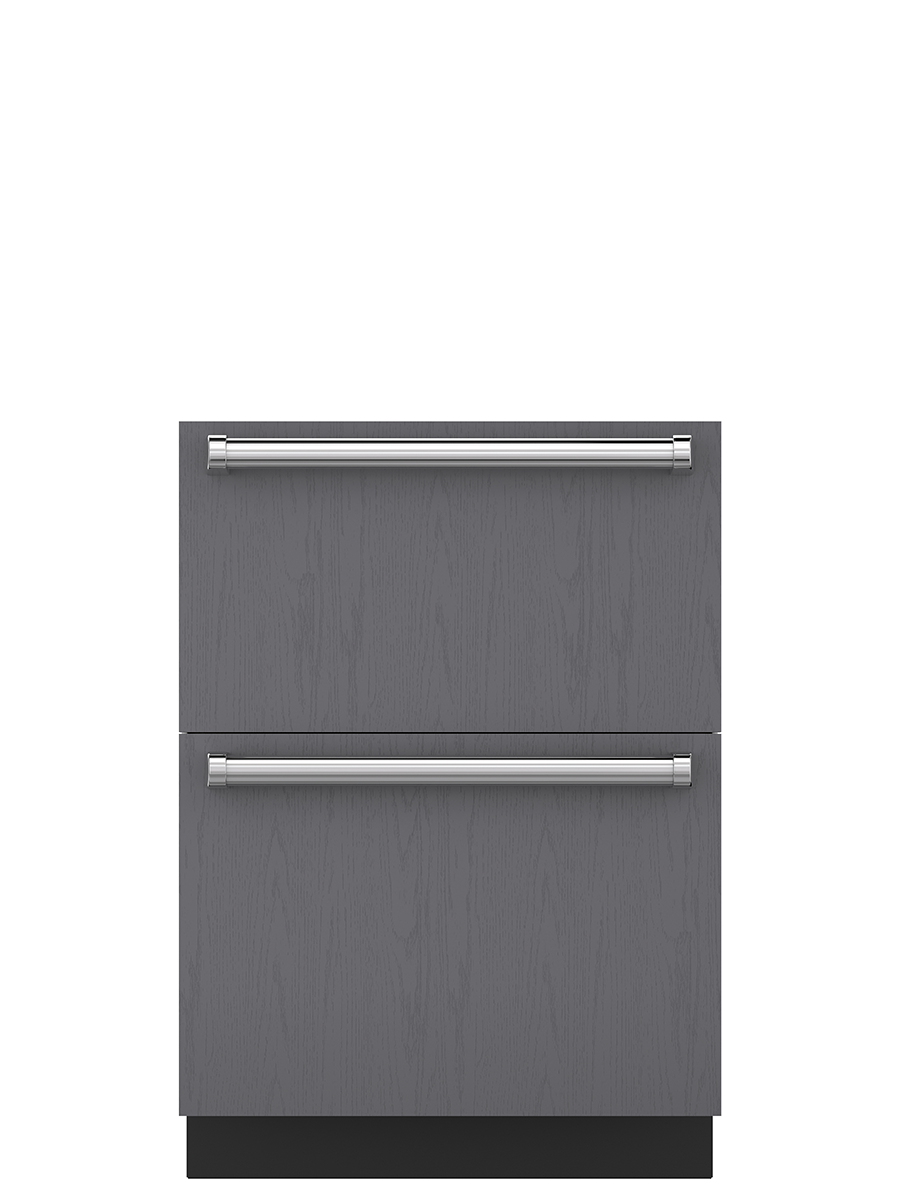 24" Integrated, Drawers, All Refrigerator