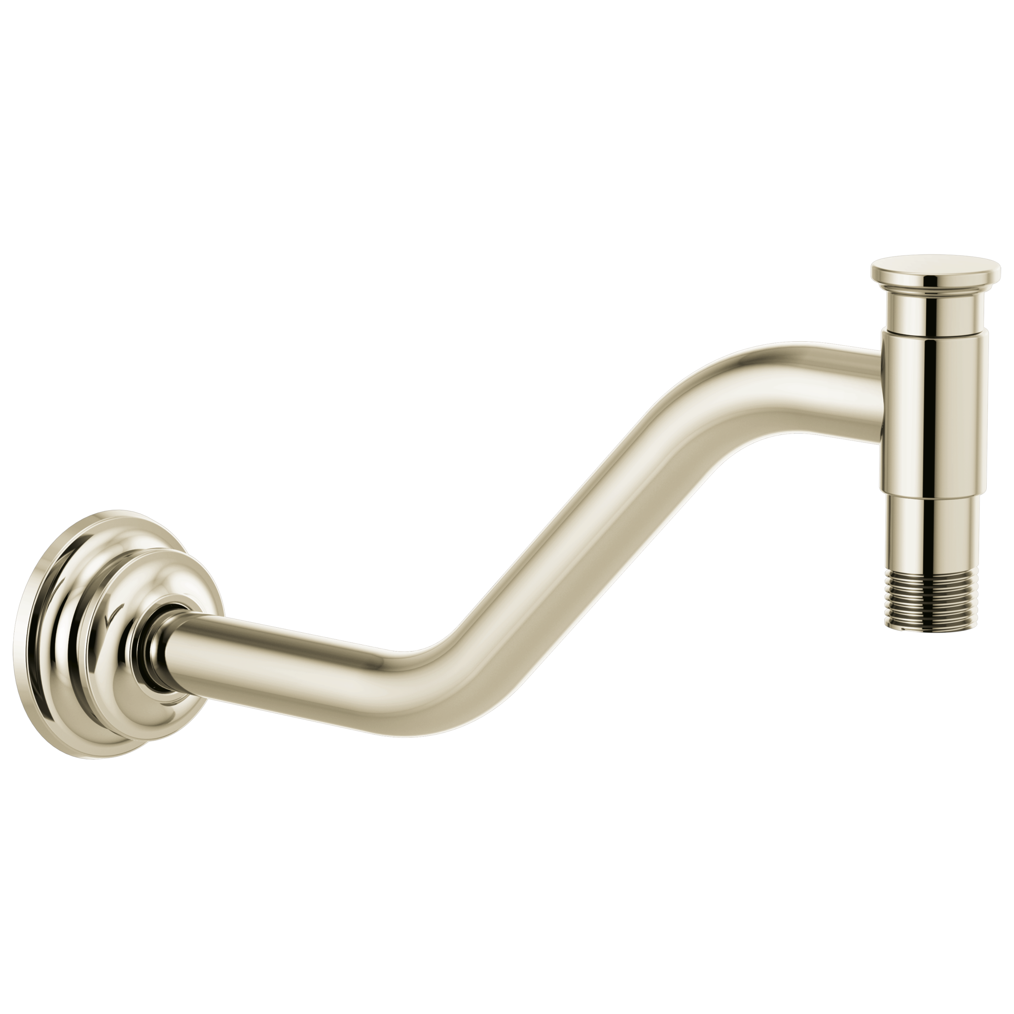 Brizo Invari®: 11" Angled Shower Arm And Flange - Maison&Co.