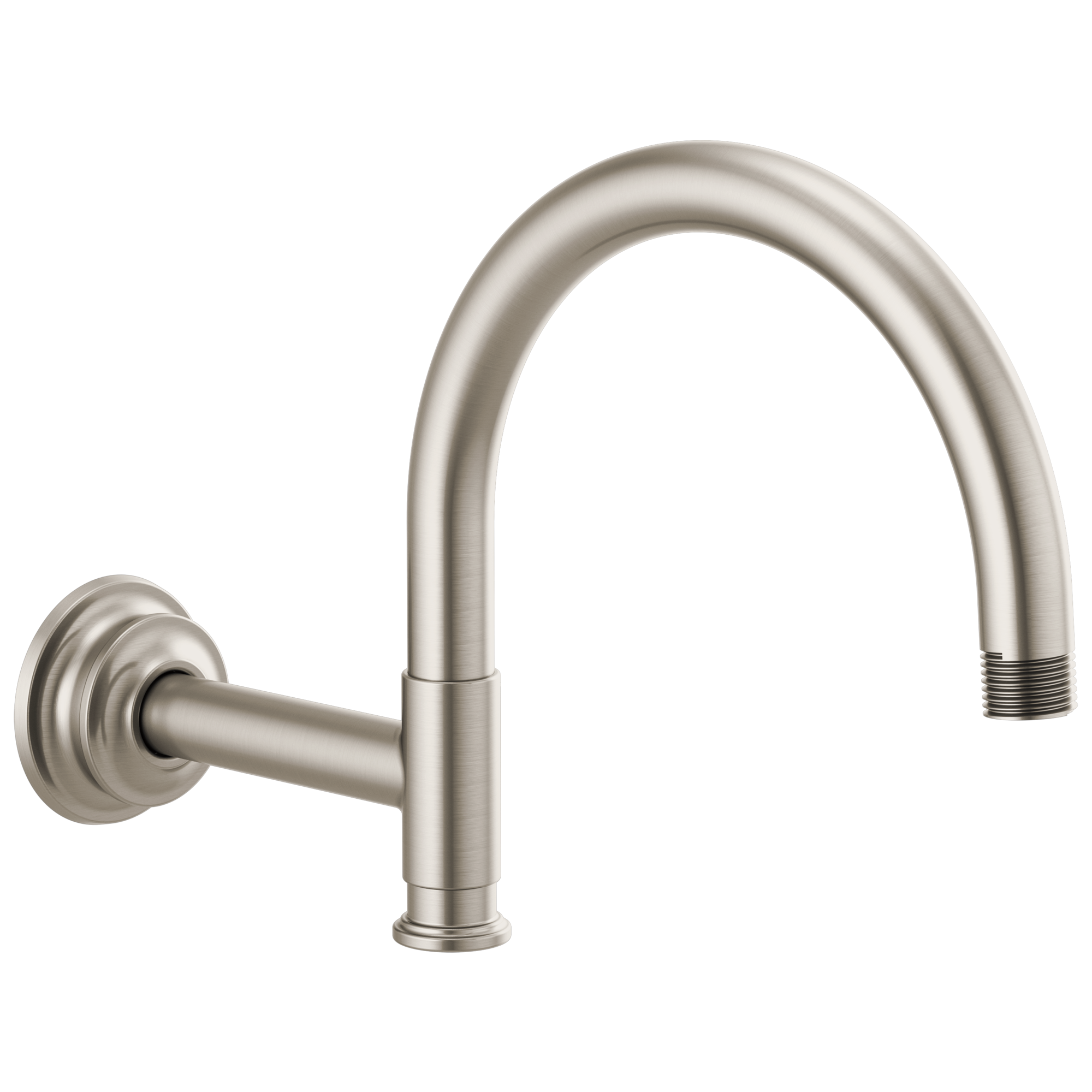 Brizo Invari®: 12 1/8" Arc Shower Arm And Flange - Maison&Co.