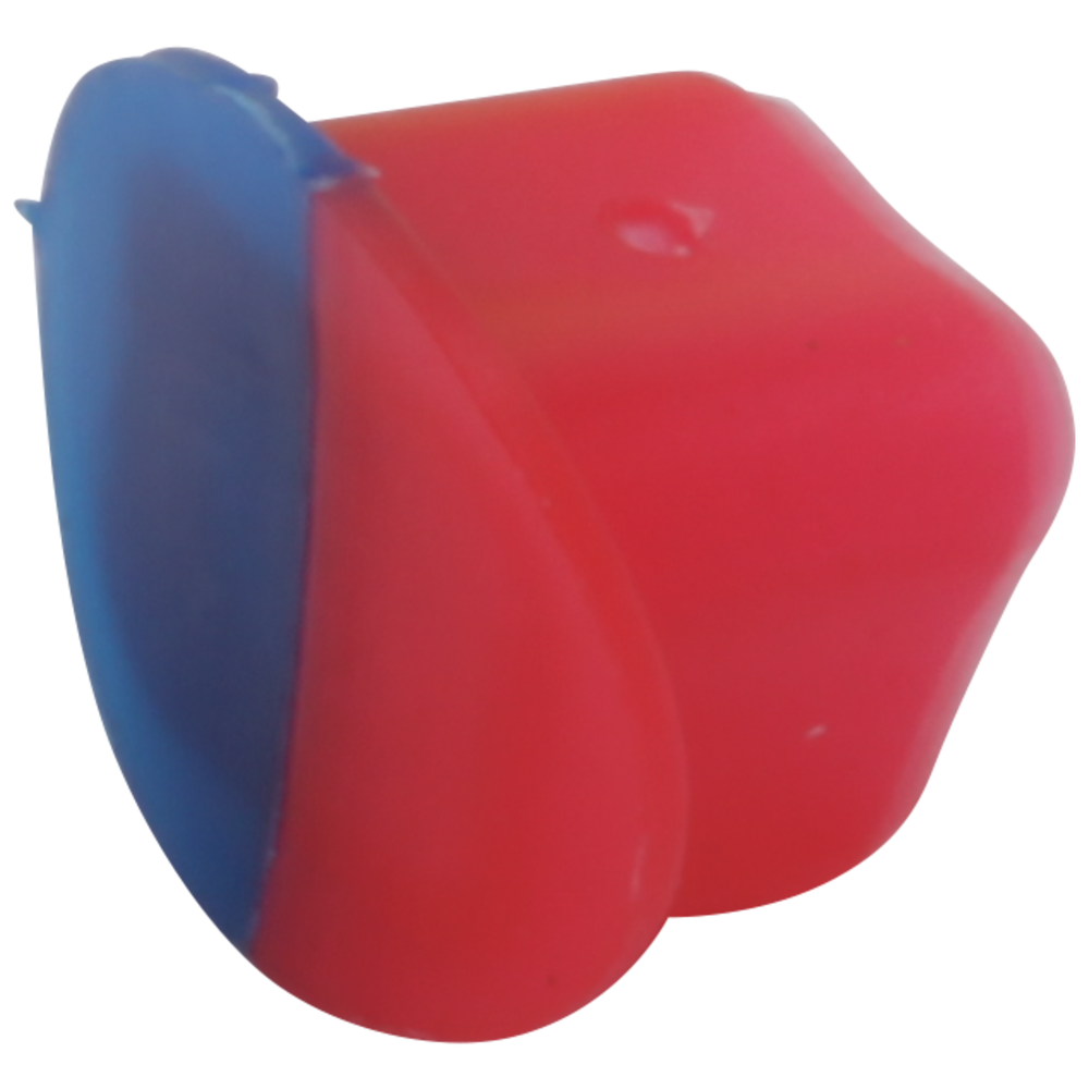 Delta Innovations: Button - Red & Blue