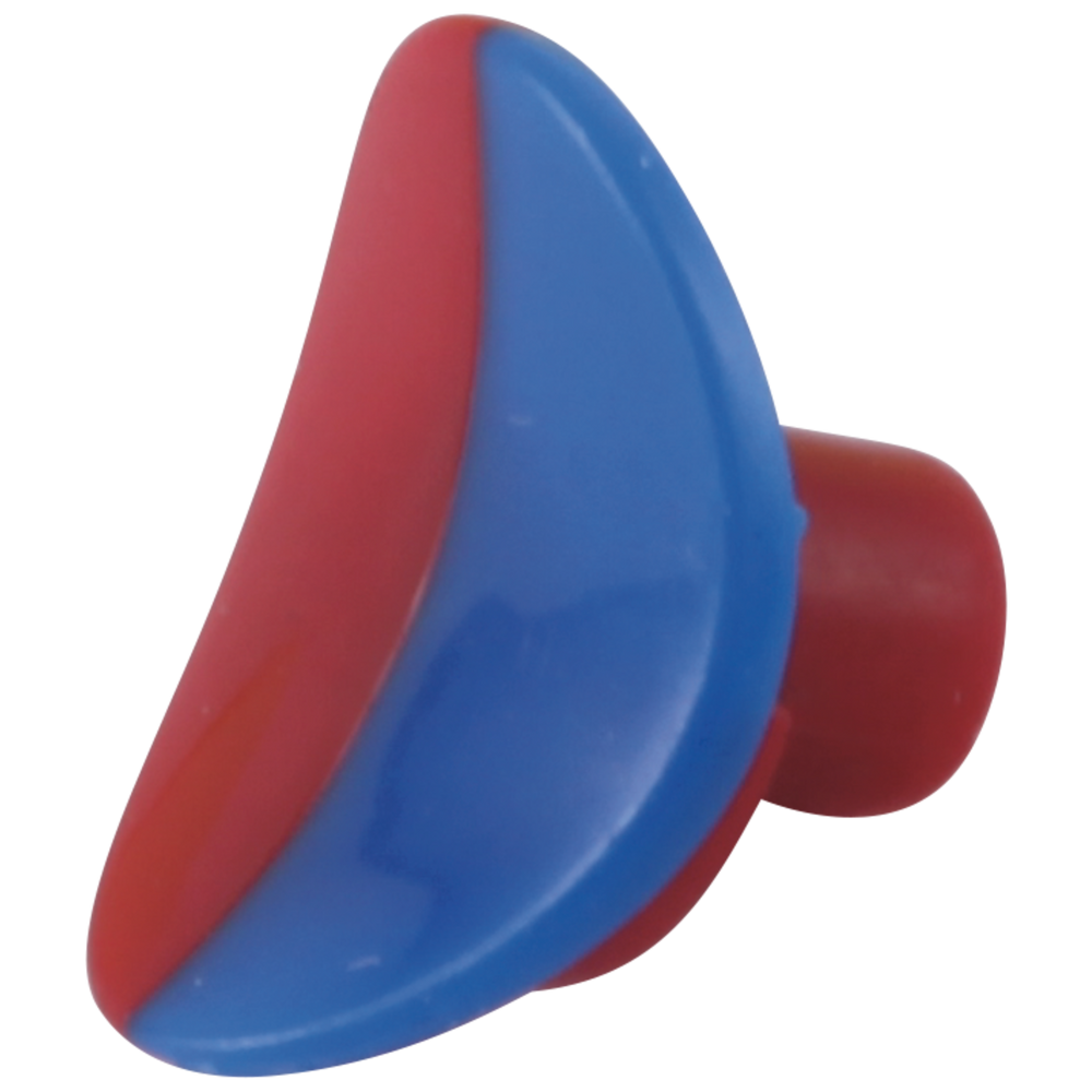 Delta Leland®: Button - Red & Blue