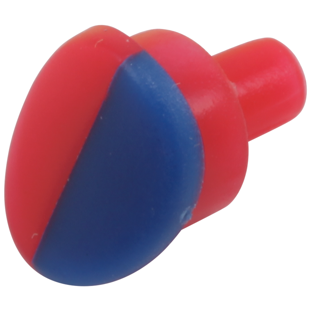 Delta Classic: Button - Red / Blue