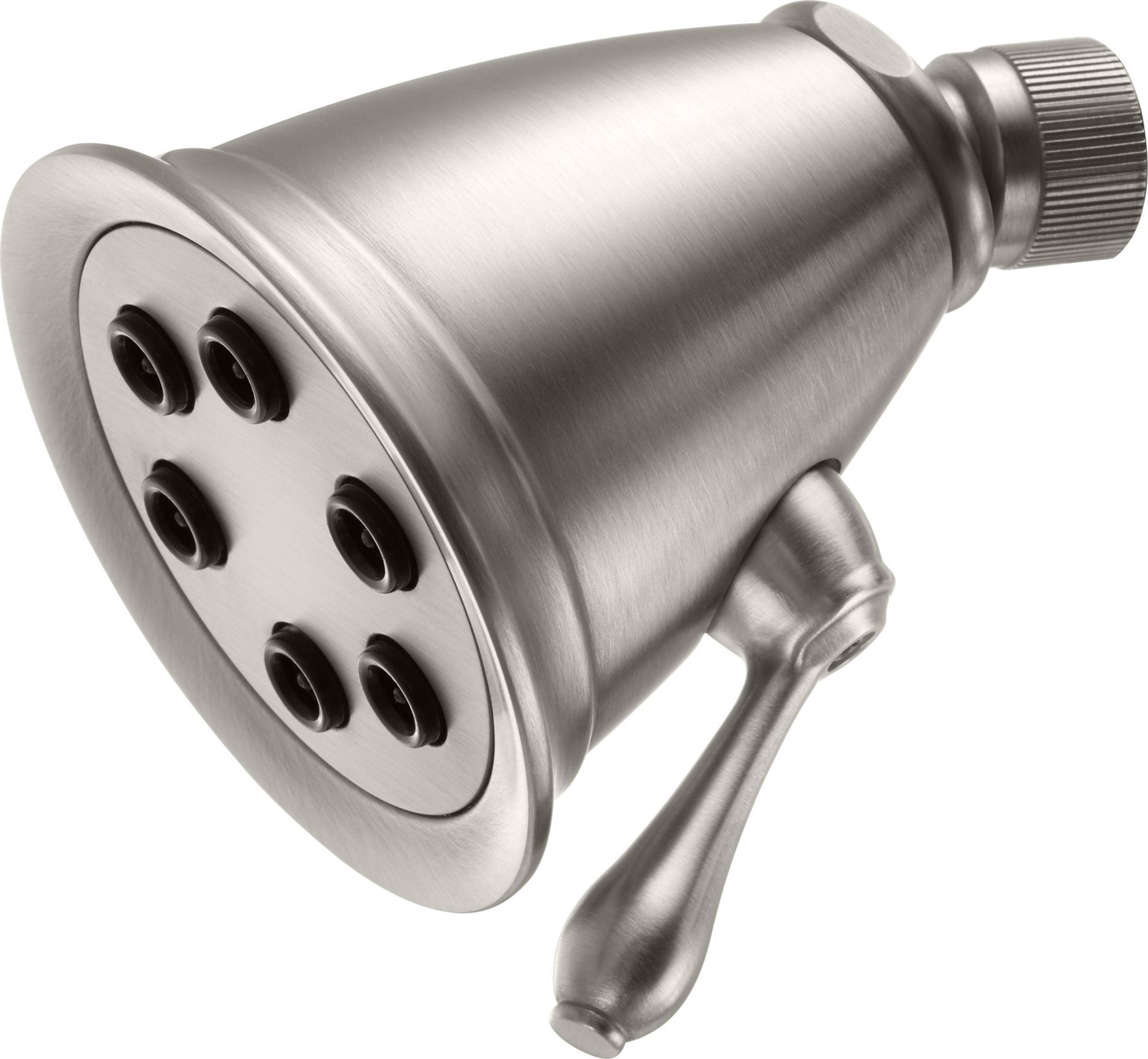 California Faucets - SH-04T.15-SN - 3-5/16" 6 Jet Showerhead  - Satin Nickel 