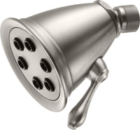 California Faucets - SH-04T.18-SN - 3-5/16" 6 Jet Showerhead  - Satin Nickel 