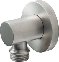 California Faucets - SH-10-65-SN - Decorative Supply Elbow - Round Base - Satin Nickel 