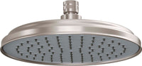 California Faucets - SH-148-8.18-SN - 8" Diameter Showerhead - Satin Nickel 