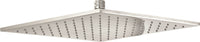 California Faucets - SH-177-12.25-SN - 12" Ultra-Thin Square Showerhead - Satin Nickel 