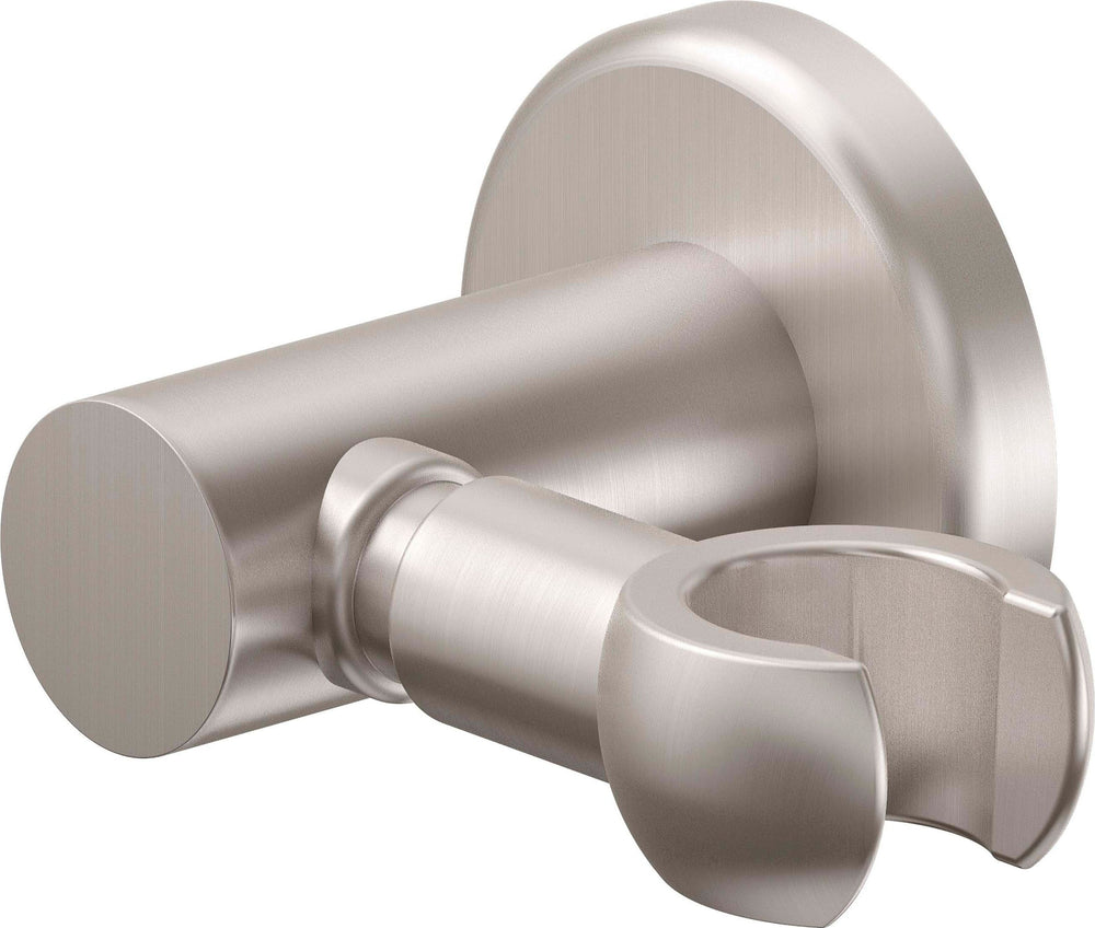 California Faucets - SH-20S-C1-SN - Decorative Swivel Wall Bracket - Round Base - Satin Nickel 