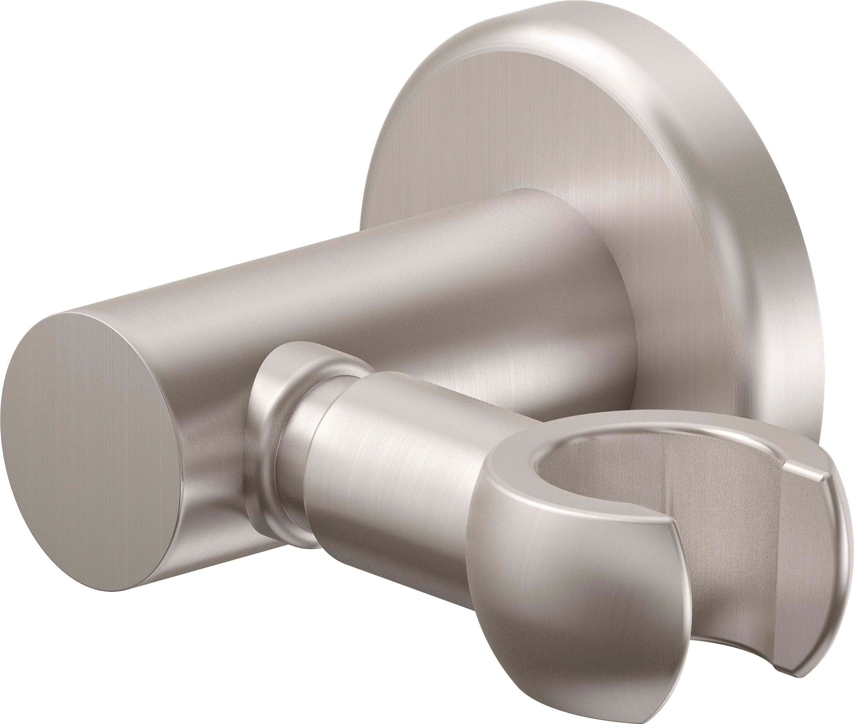 California Faucets - SH-20S-C1-SN - Decorative Swivel Wall Bracket - Round Base - Satin Nickel 