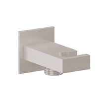 California Faucets - SH-25-78-SN -  Supply Elbow with Handshower Holder - Rectangle Base - Satin Nickel  - Terra Mar