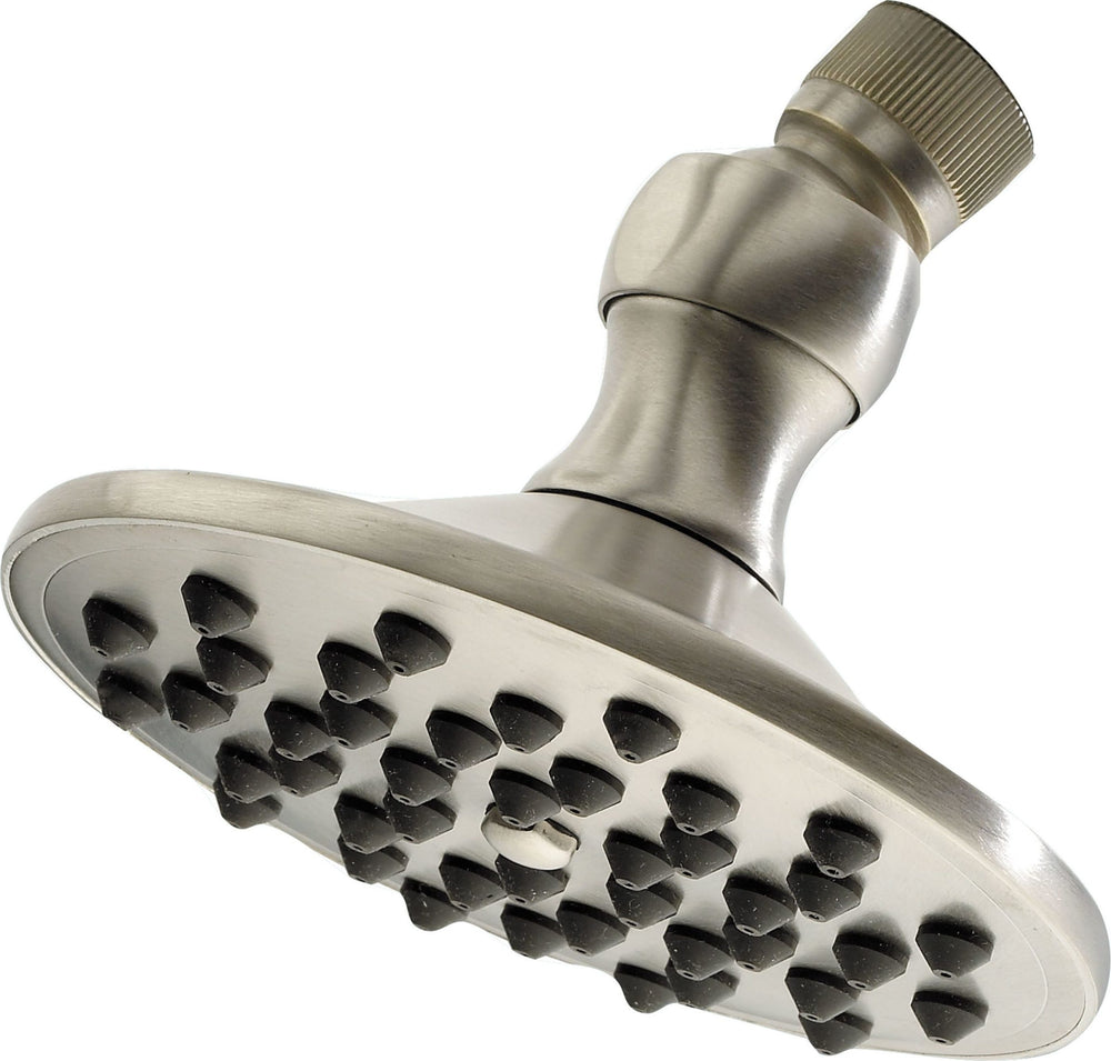 California Faucets - SH-43.18-SN - 5" 42 Jet Showerhead - Satin Nickel 