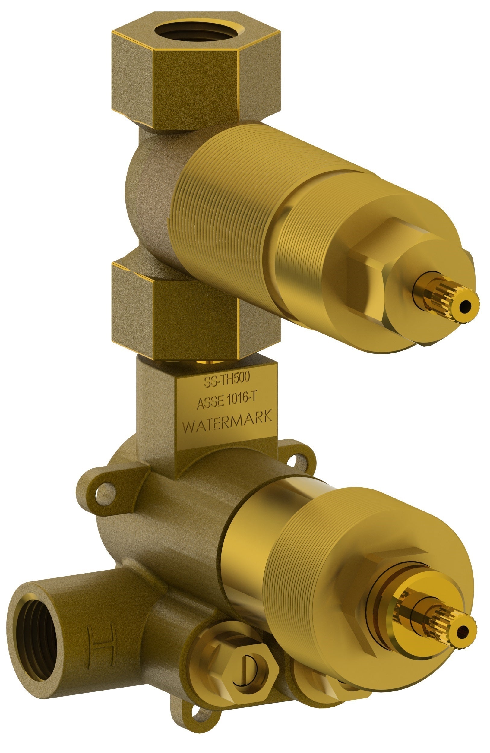 1/2" Mini Thermostatic Valve With Volume Control