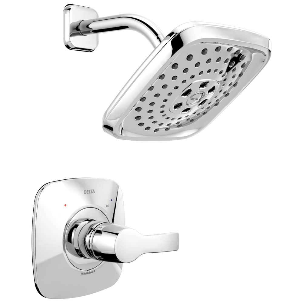 Delta Tesla®: Monitor® 14 Series H<sub>2</sub>Okinetic® Shower Trim