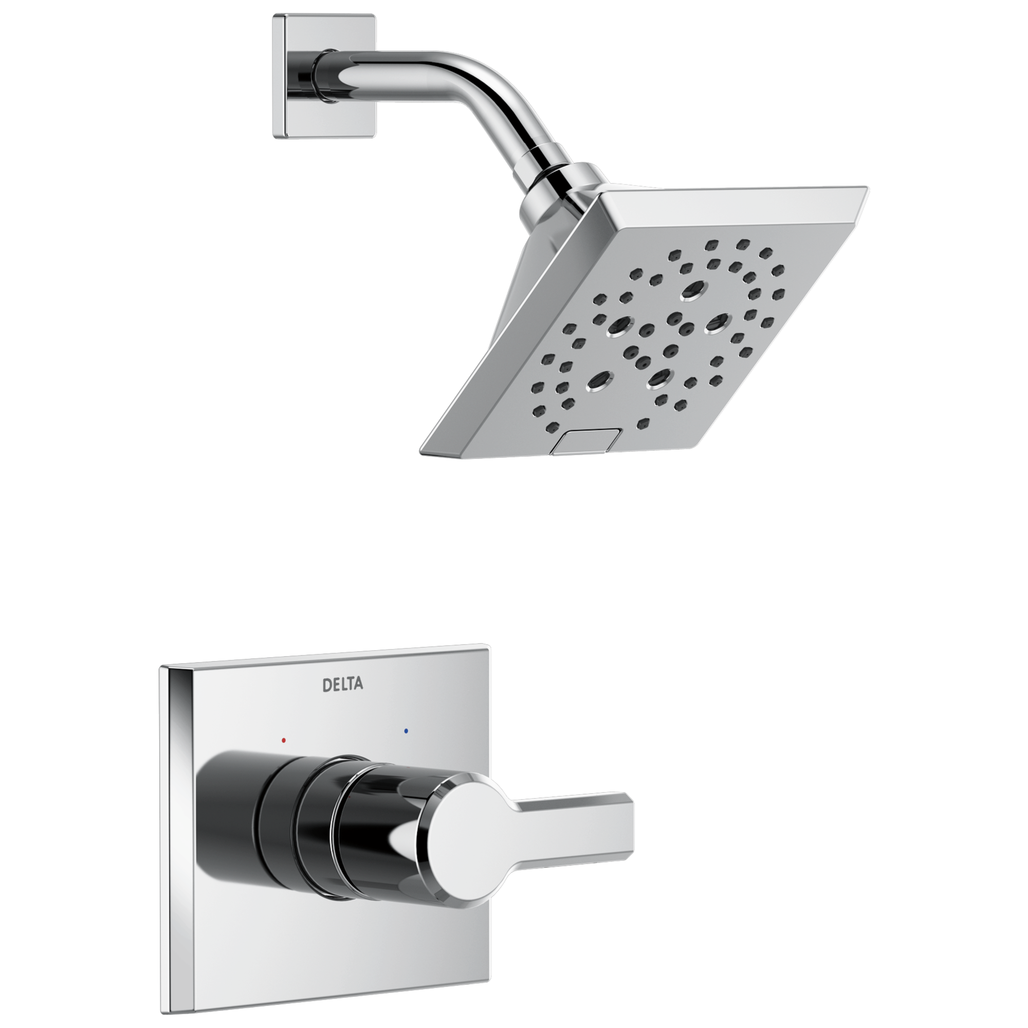 Delta Pivotal™: Monitor® 14 Series H<sub>2</sub>Okinetic® Shower Trim