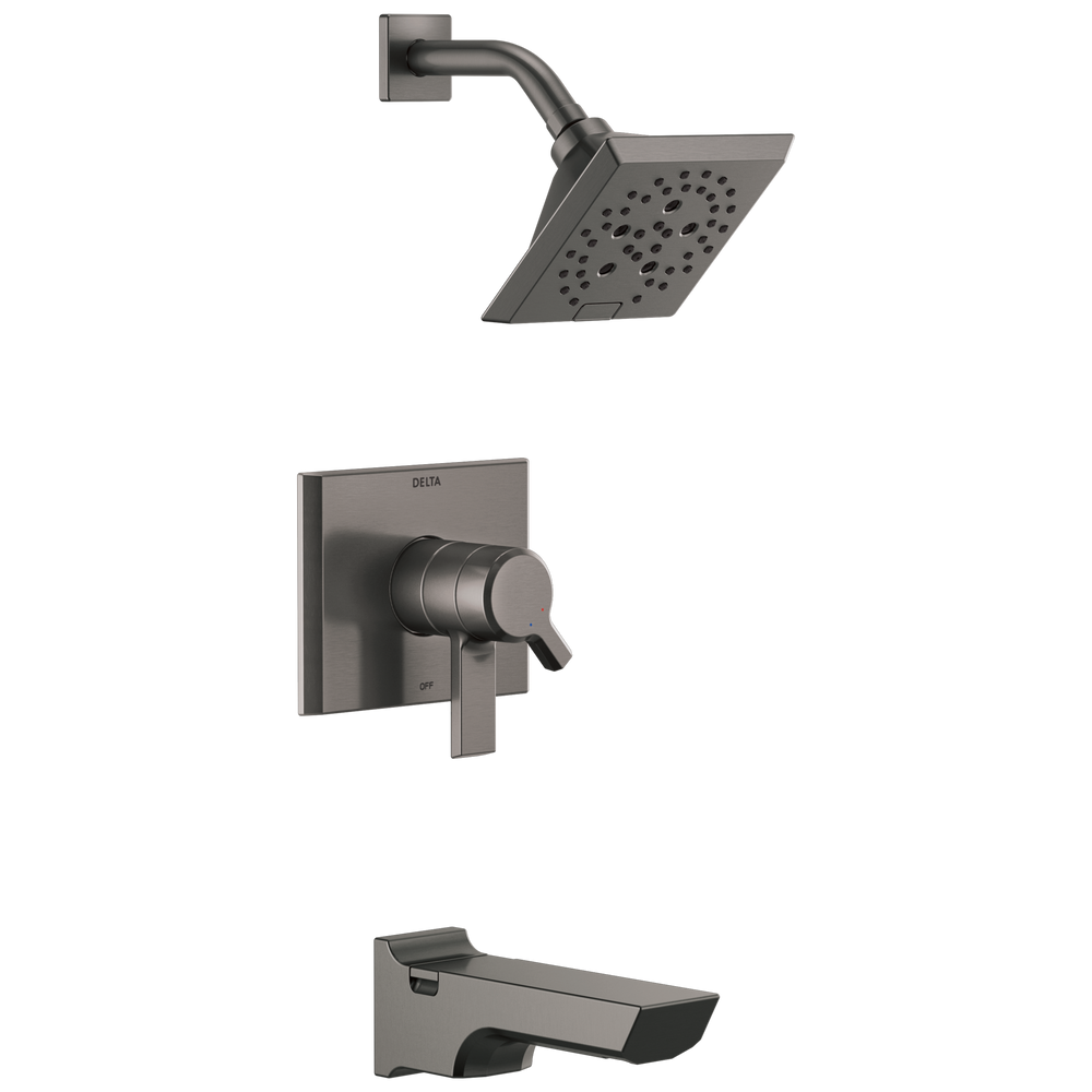 Delta Pivotal™: Monitor® 17 Series H<sub>2</sub>Okinetic® Tub and Shower Trim