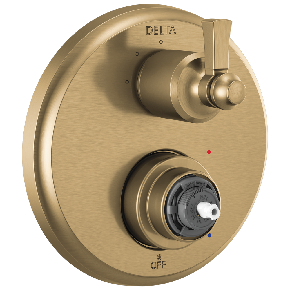 Delta Dorval™: Traditional 2-Handle Monitor 14 Series Valve Trim with 3 Setting Diverter