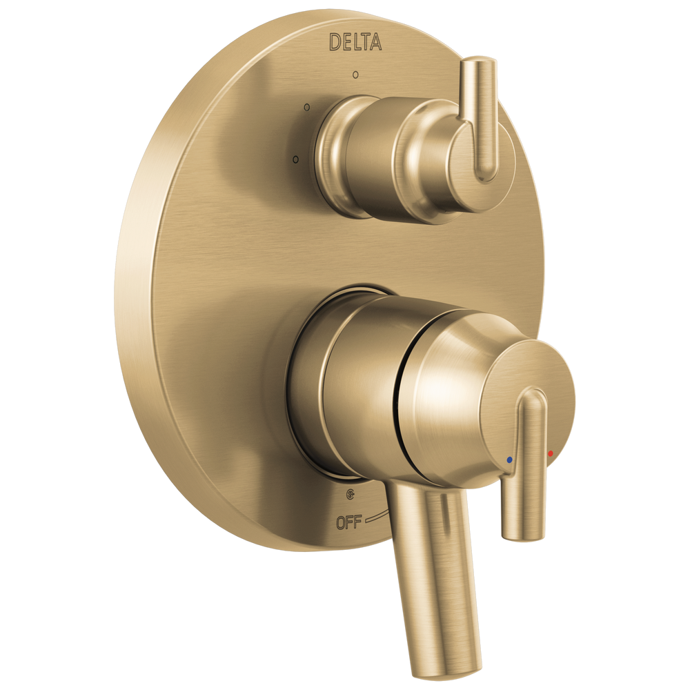 Delta Trinsic®: Contemporary Monitor® 17 Series Valve Trim with 3-Setting Integrated Diverter