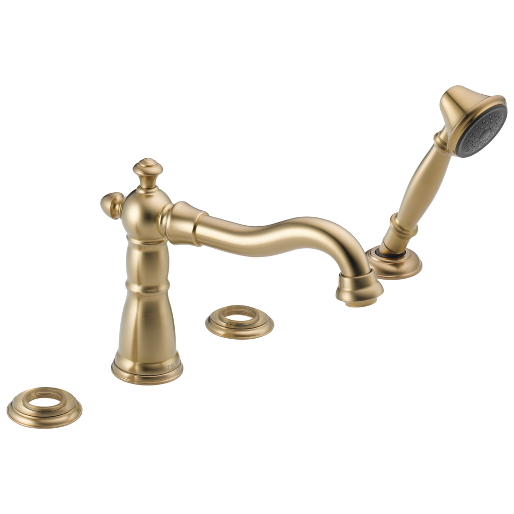 Delta Victorian®: Roman Tub with Hand Shower Trim - Less Handles