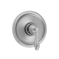 Round Step Plate With Smooth Lever Trim For Thermostatic Valves (J-TH34 & J-TH12) in Multiple Finishes - Maison&Co.