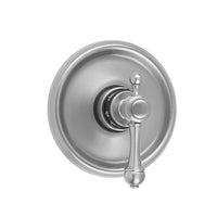 Round Step Plate With Majesty Lever Trim For Thermostatic Valves (J-TH34 & J-TH12) in Multiple Finishes - Maison&Co.