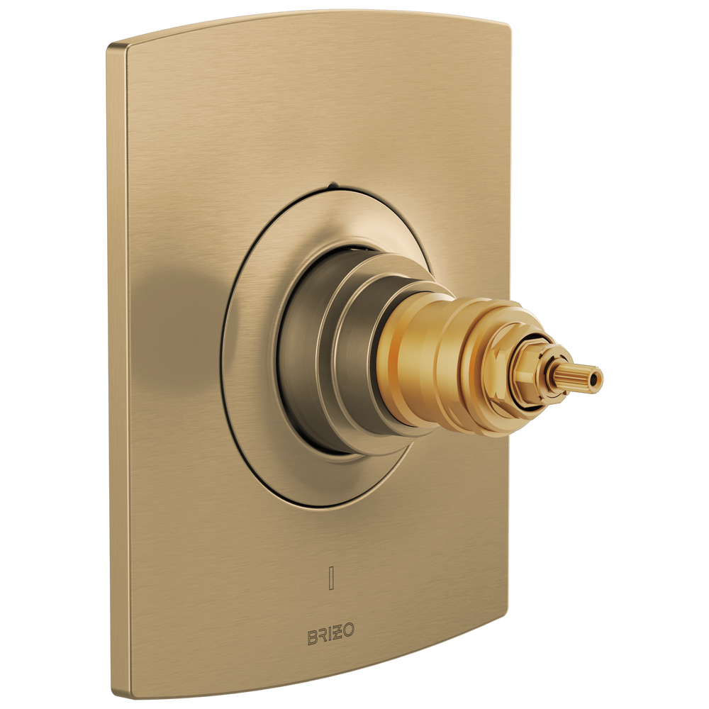 Brizo Kintsu®: TempAssure Thermostatic Valve Only Trim - Less Handles