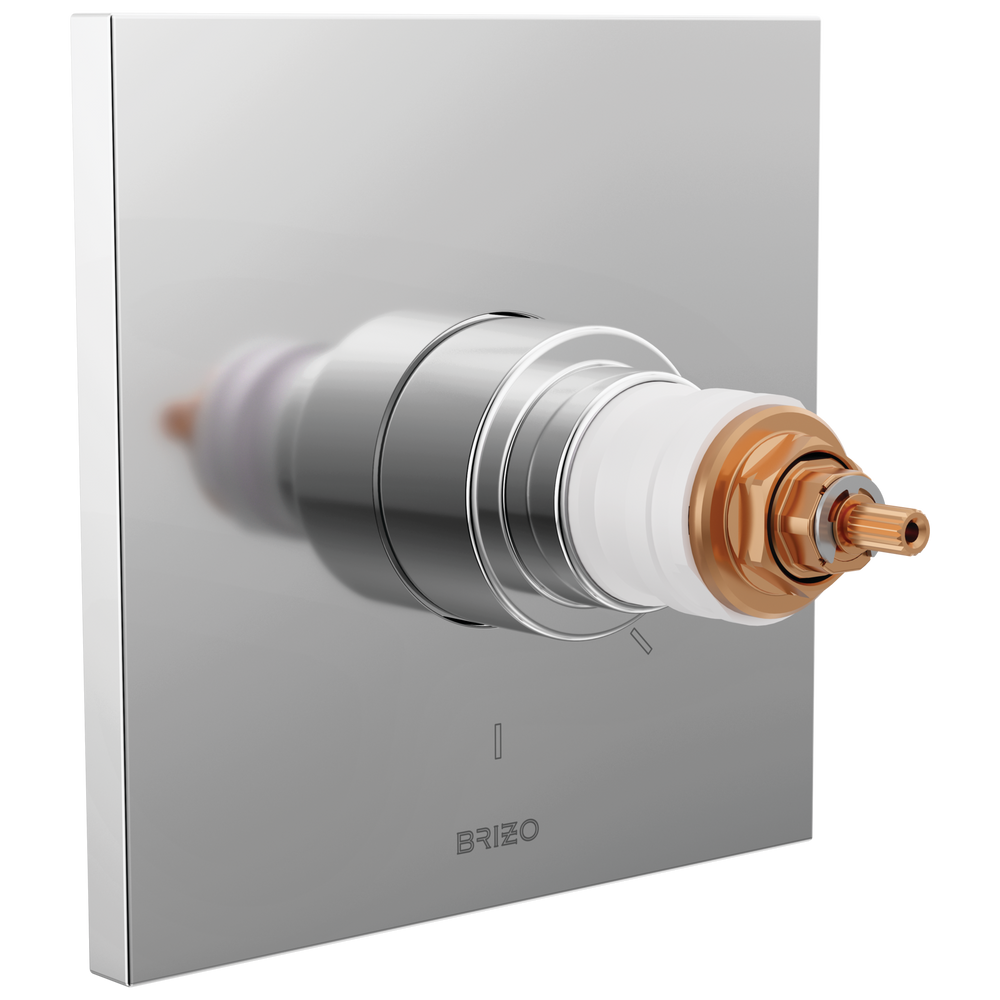 Brizo Frank Lloyd Wright®: TempAssure® Thermostatic Valve Only Trim - Less Handles