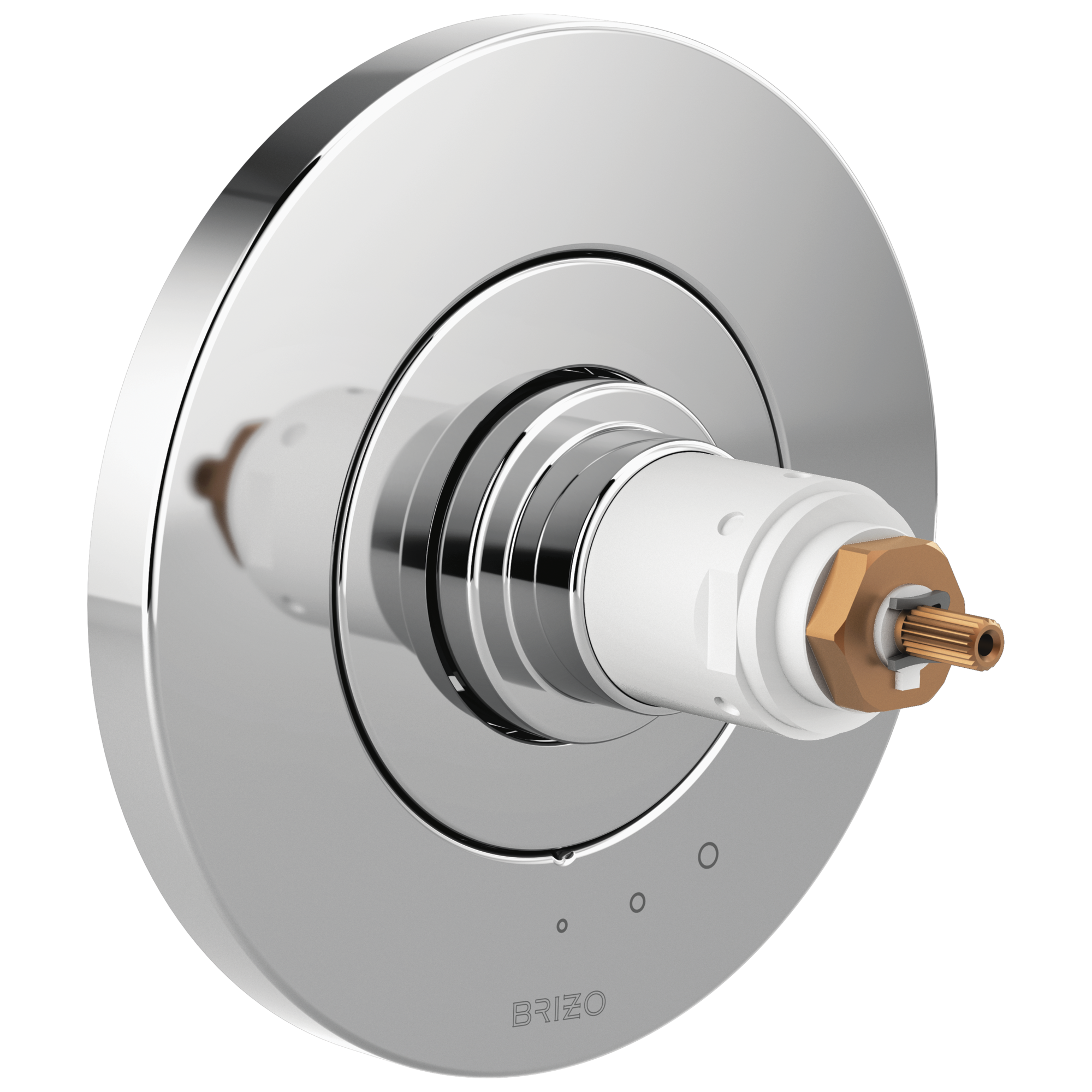 Brizo Litze®: Tempassure® Thermostatic Valve Only Trim - Less Handles