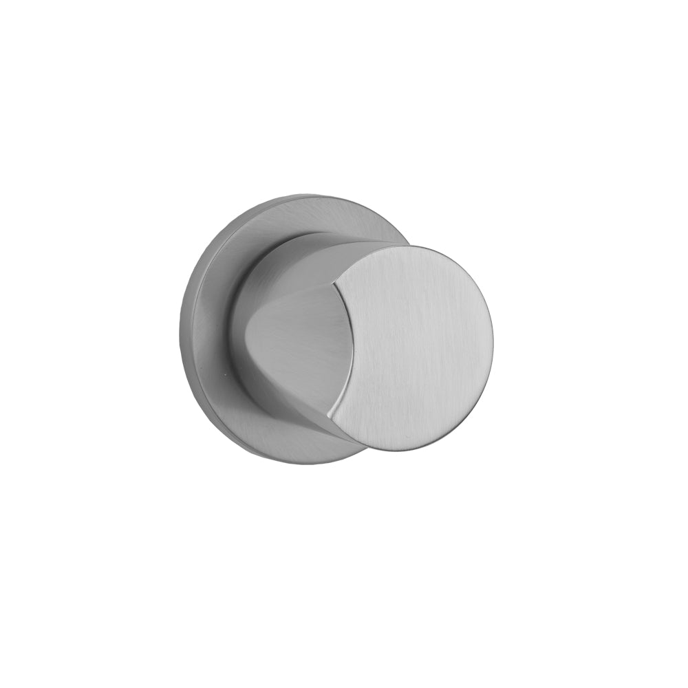 Contempo Thumb with Round Escutcheon Trim for Exacto Volume Controls and Diverters (J-VC34 / J-VC12 / J-20682 / J-20686 / J-20688 / J-20687 / J-20689) in Multiple Finishes