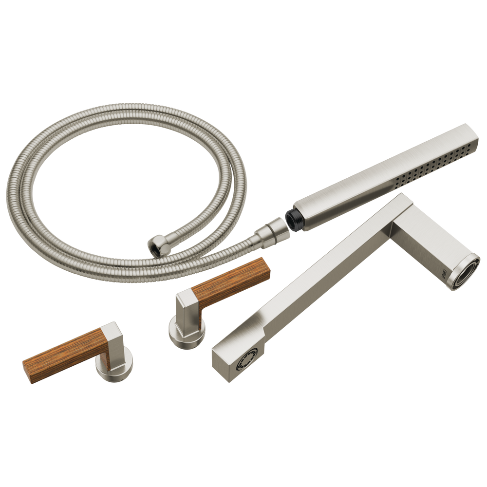 Brizo Frank Lloyd Wright®: Two-Handle Tub Filler Trim Kit with Lever Handles