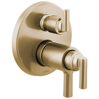 Brizo Levoir™: Tempassure® Thermostatic Valve With Integrated 3-Function Diverter Trim - Maison&Co.