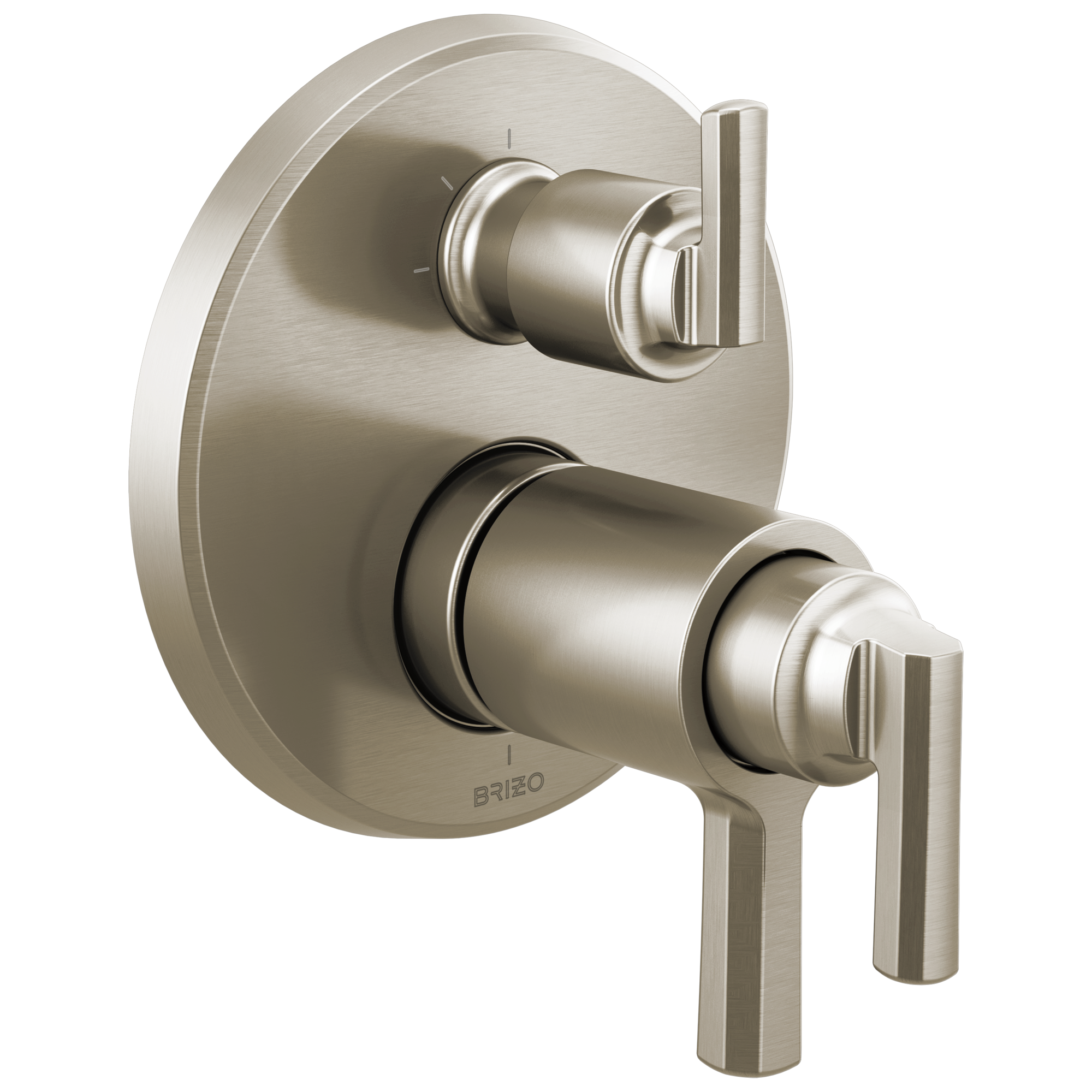 Brizo Levoir™: Tempassure® Thermostatic Valve With Integrated 3-Function Diverter Trim - Maison&Co.