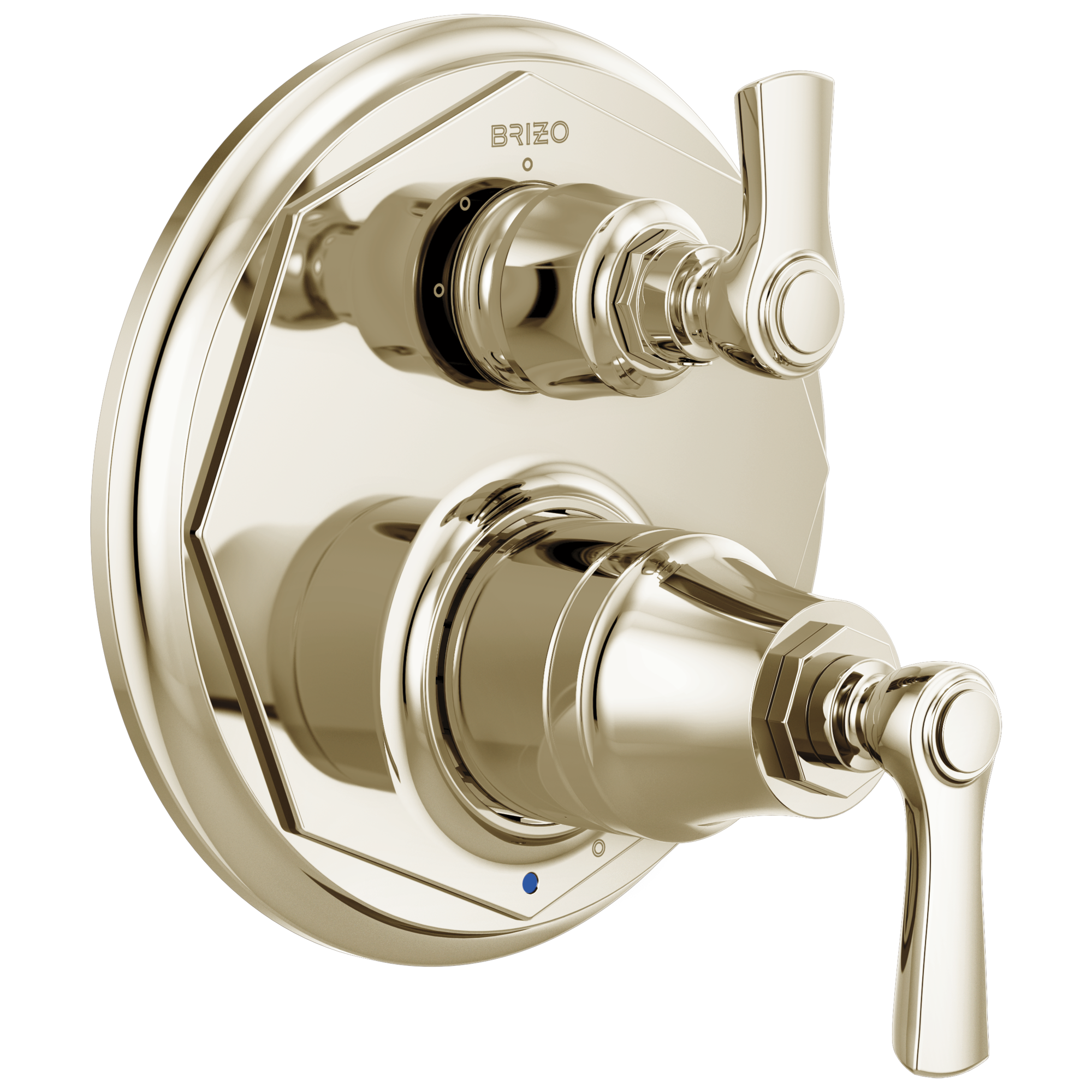 Brizo Rook®: Pressure Balance Valve with Integrated 3-Function Diverter Trim