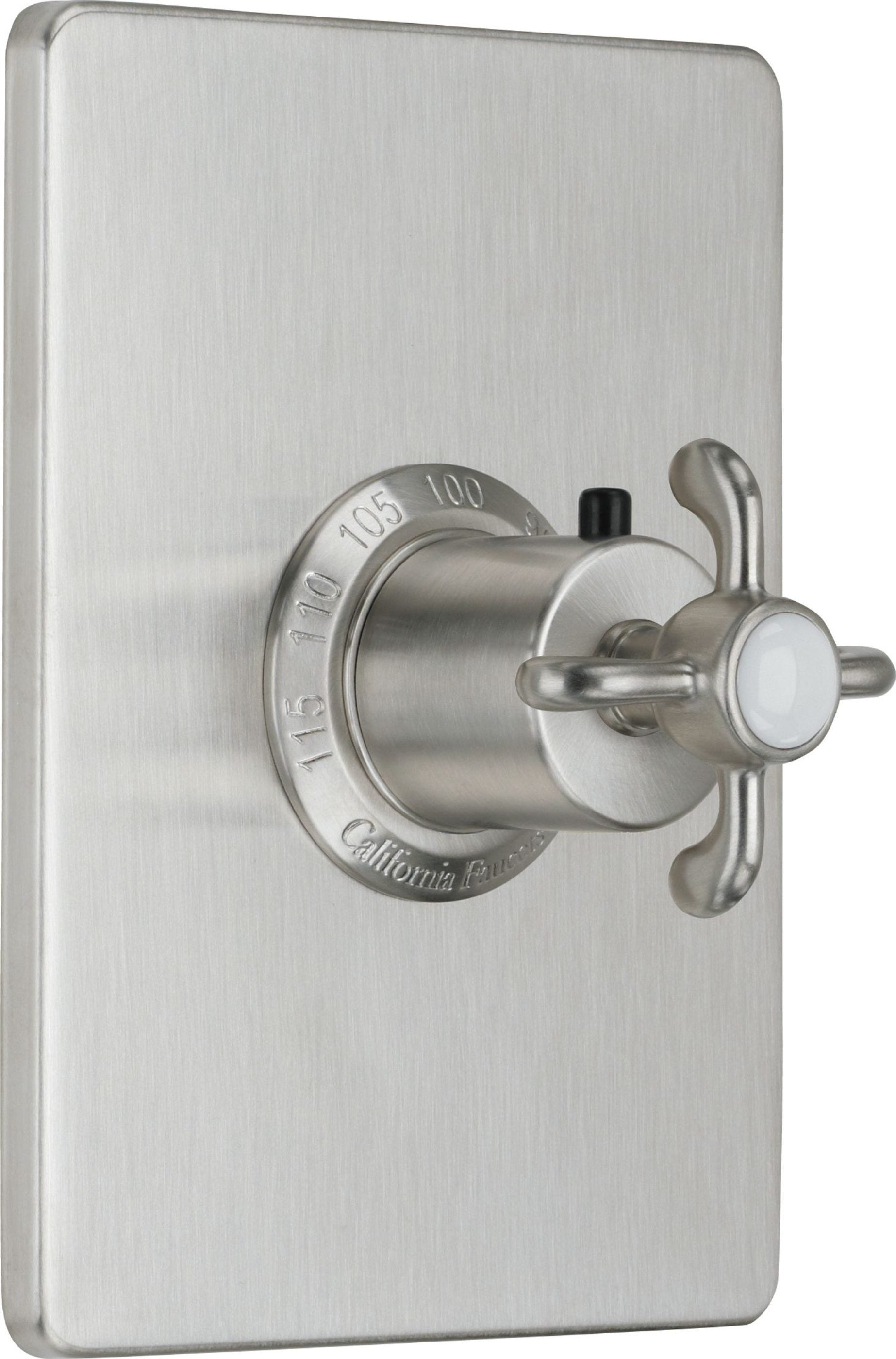 California Faucets - TO-THCN-61XD-SN - StyleTherm® 3/4" Thermostatic Trim Only - Satin Nickel  - Salinas