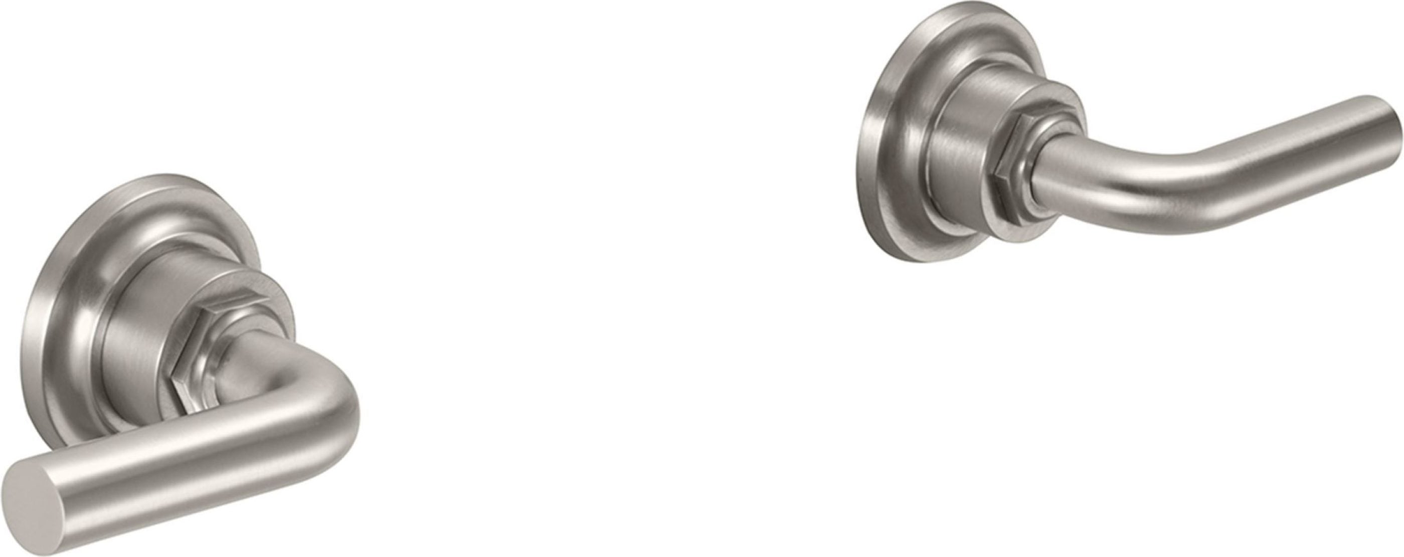 California Faucets - TO-3006L-SN - 2 Handle Tub or Shower Trim Only - Satin Nickel  - Descanso