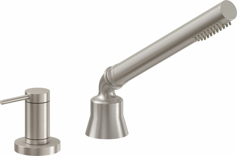 California Faucets - 52.62.18-SN - Complete Handshower & Diverter for Roman Tub - Satin Nickel  - D Street