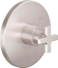 California Faucets - TO-PBL-45X-SN - Pressure Balance Trim Only - Satin Nickel  - Rincon Bay