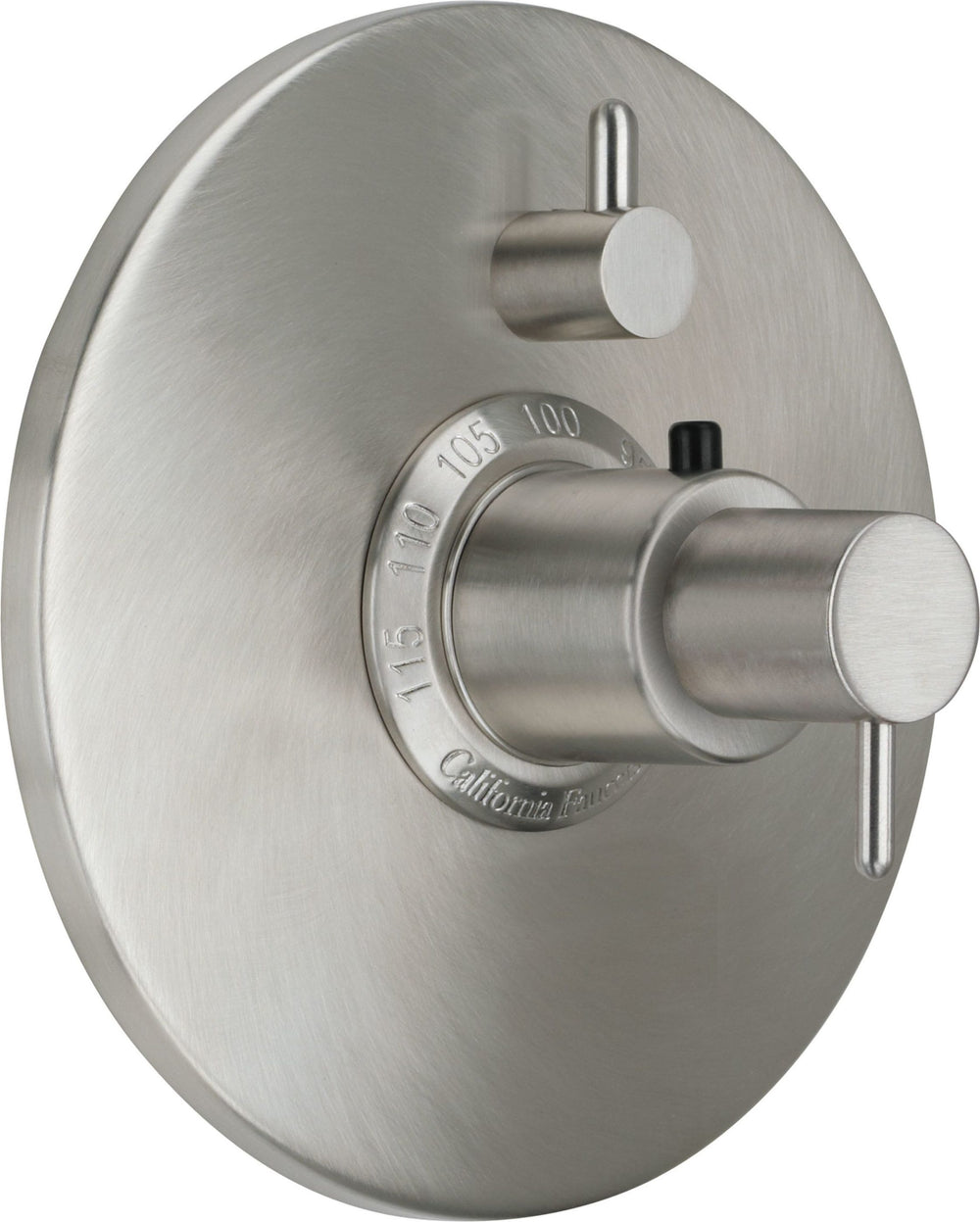 California Faucets - TO-TH1L-62-SN - StyleTherm® Trim Only with Single Volume Control  - Satin Nickel  - Avalon