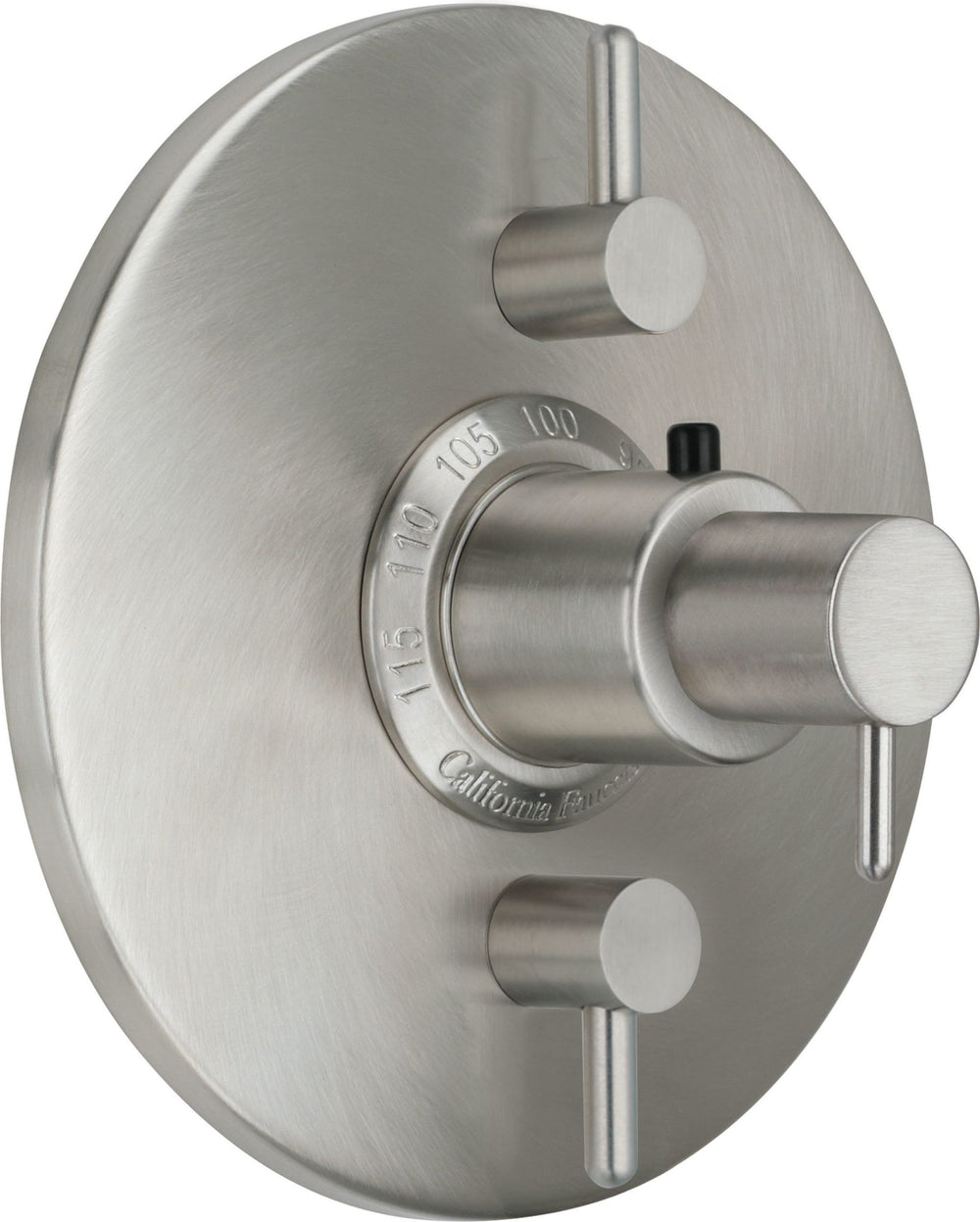 California Faucets - TO-TH2L-62-SN - StyleTherm® Trim Only with Dual Volume Control - Satin Nickel  - Avalon