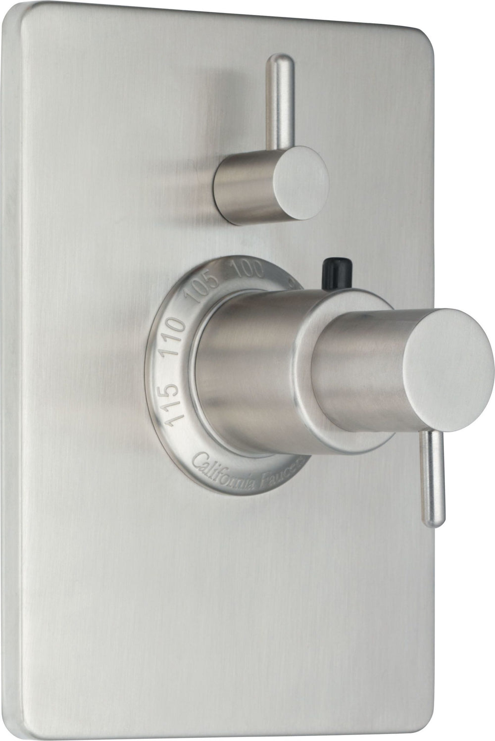 California Faucets - TO-THC1L-62-SN - StyleTherm® Trim Only with Single Volume Control - Satin Nickel  - Avalon