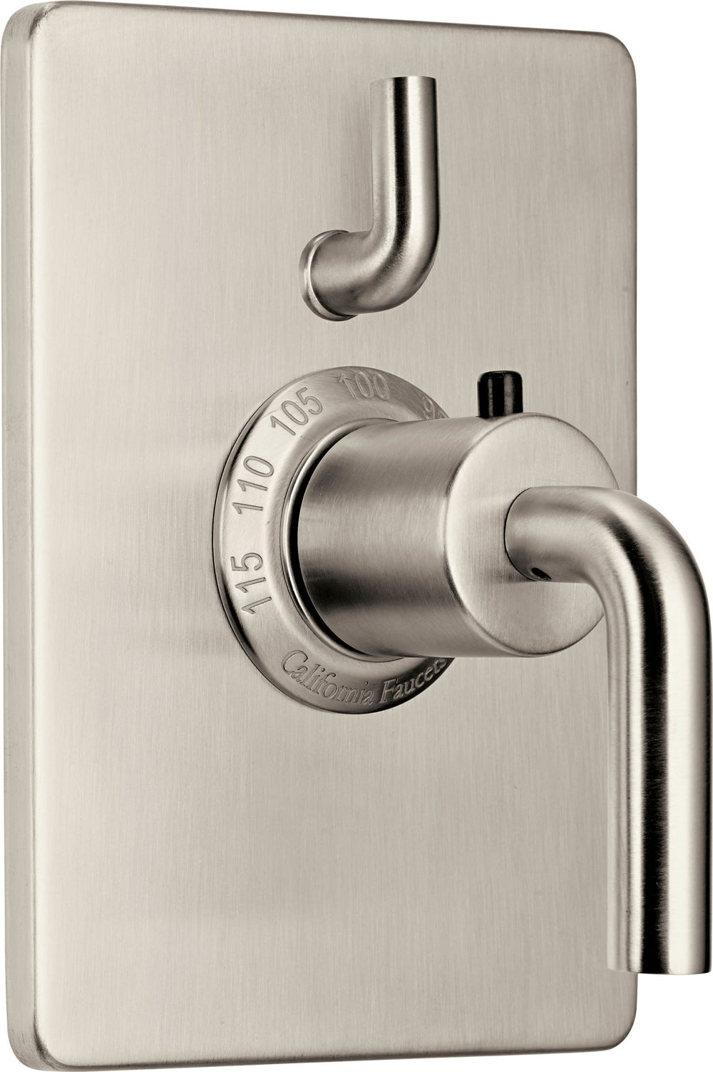 California Faucets - TO-THC1L-74-SN - StyleTherm® Trim Only with Single Volume Control - Satin Nickel  - Tamalpais